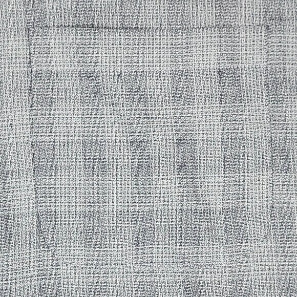 Versace Shirts Couture Mens Gray Plaid Short Sleeve Shirt Size Large Cotton - Picture 4 of 12